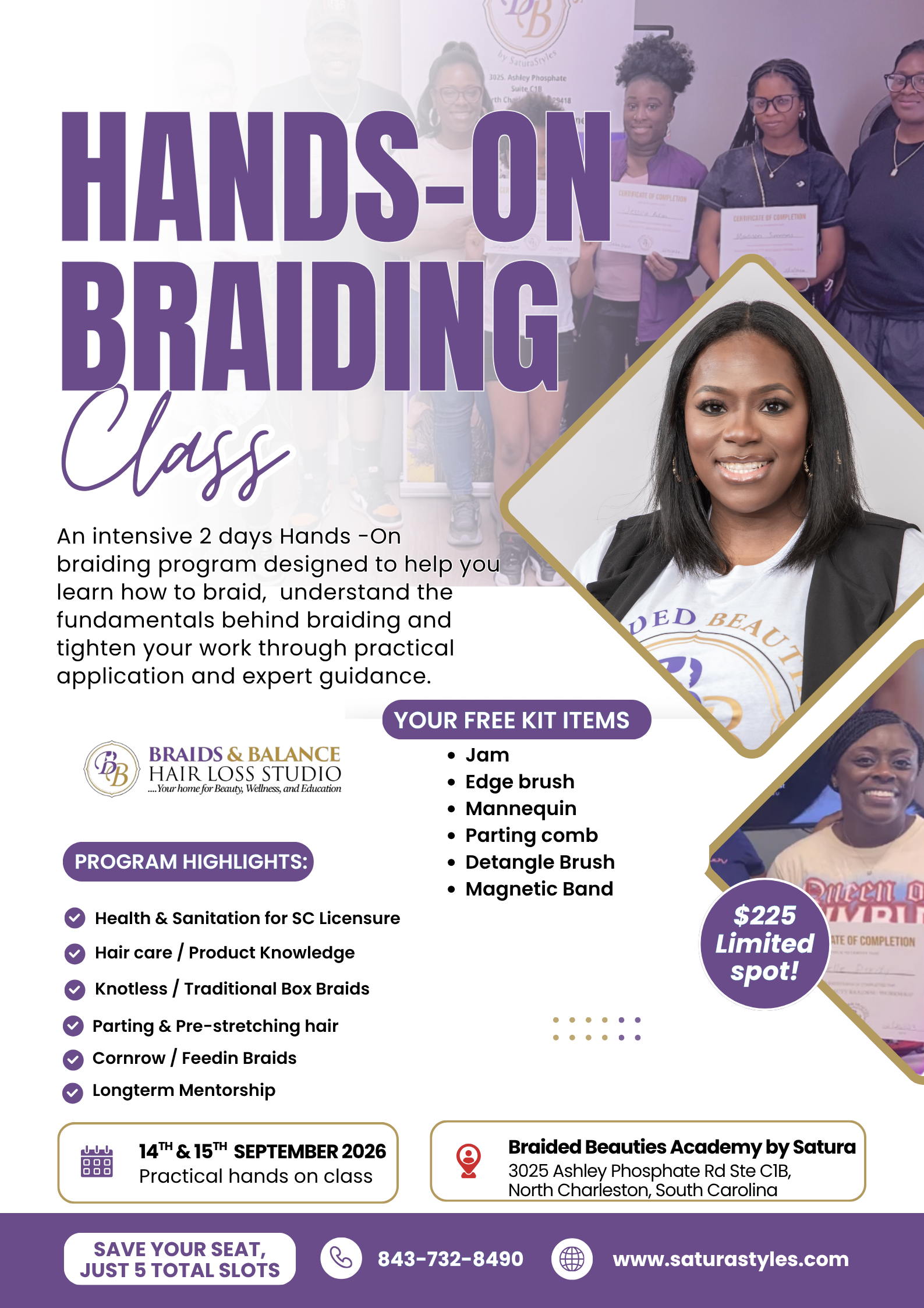 Beyond The Basics Braid Class | Satura Styles - September Class