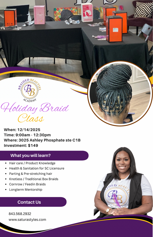 Holiday Braid Class